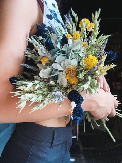 Summer Blue Bouquet - M