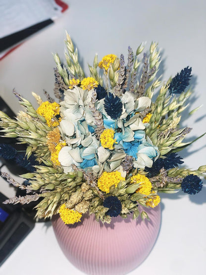 Summer Blue Bouquet - M