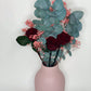 Bouquet of 3 stabilized roses