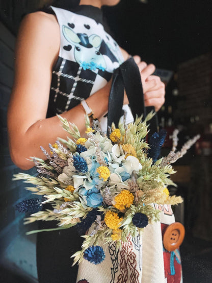 Summer Blue Bouquet - M