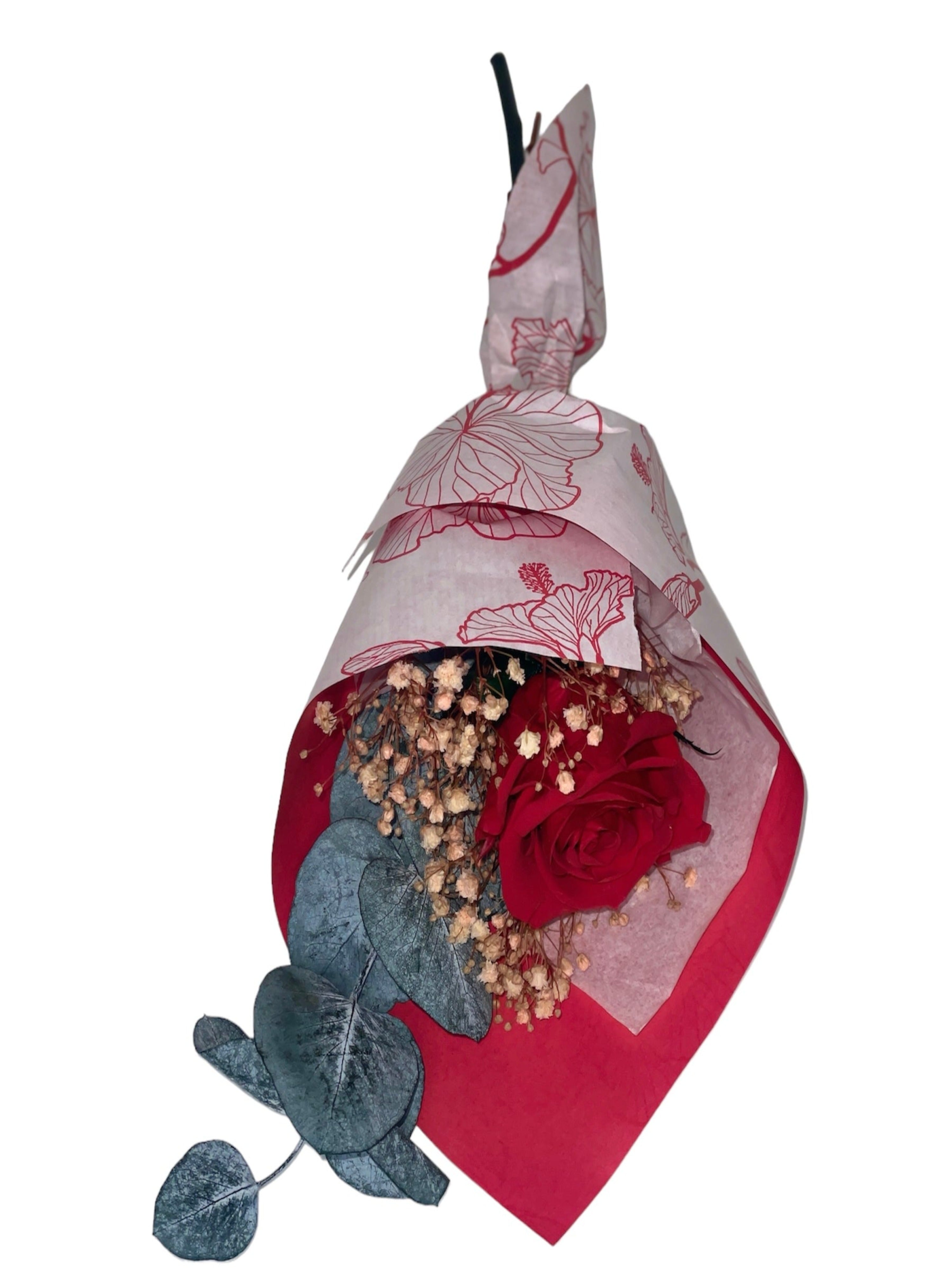 Mini bouquet 1 stabilized rose – Ever Flore