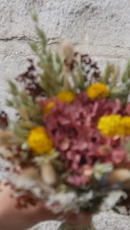 Bouquet Autumn pink - M